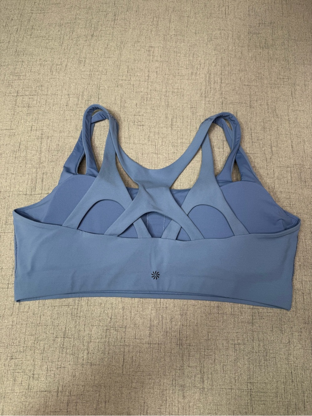 Athleta Asana Sports Bra Cottage Blue 2X D-DD Cup - Picture 5 of 12